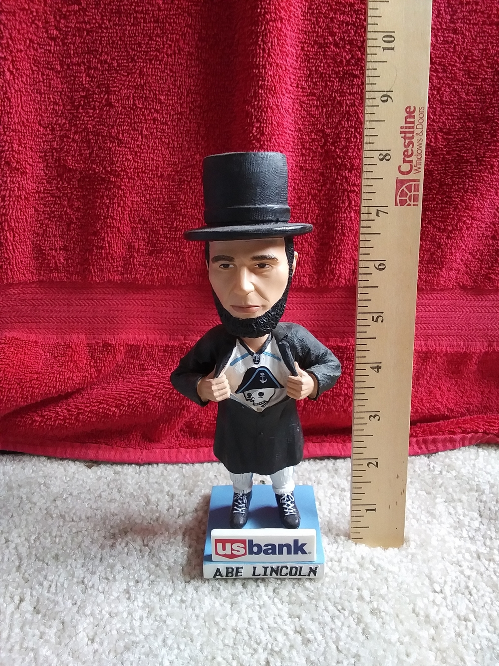 Milwaukee Admirals Abe Lincoln Bobble Head